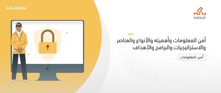 أمن المعلومات وأهميته والأنواع والعناصر والاستراتيجيات والبرامج والأهداف 