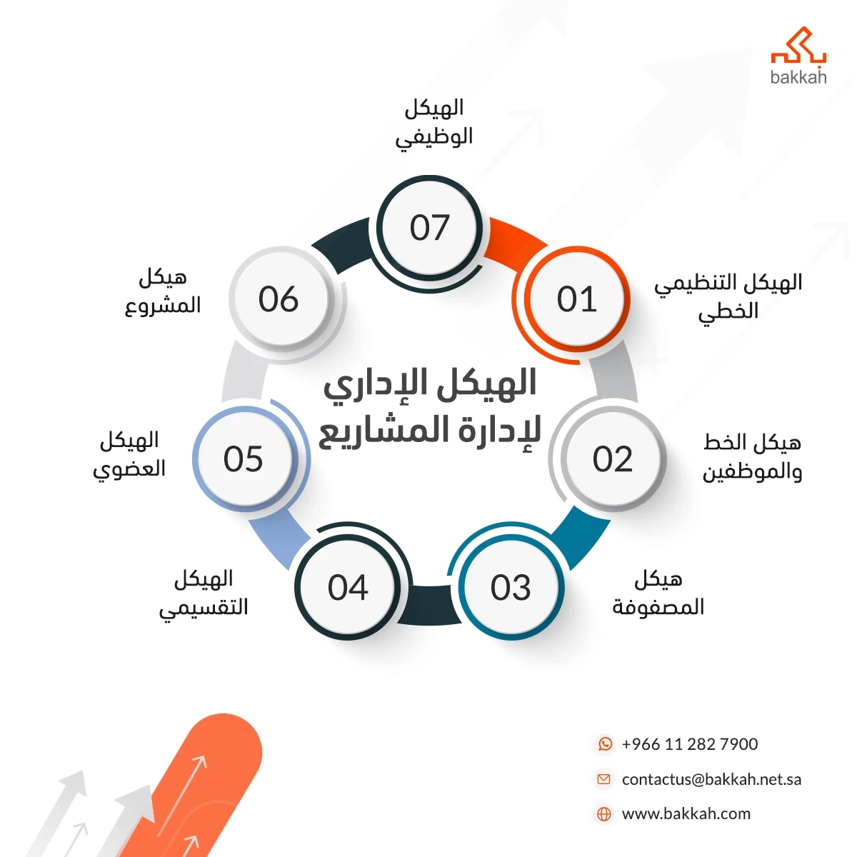 الهيكل الإداري لإدارة المشاريع