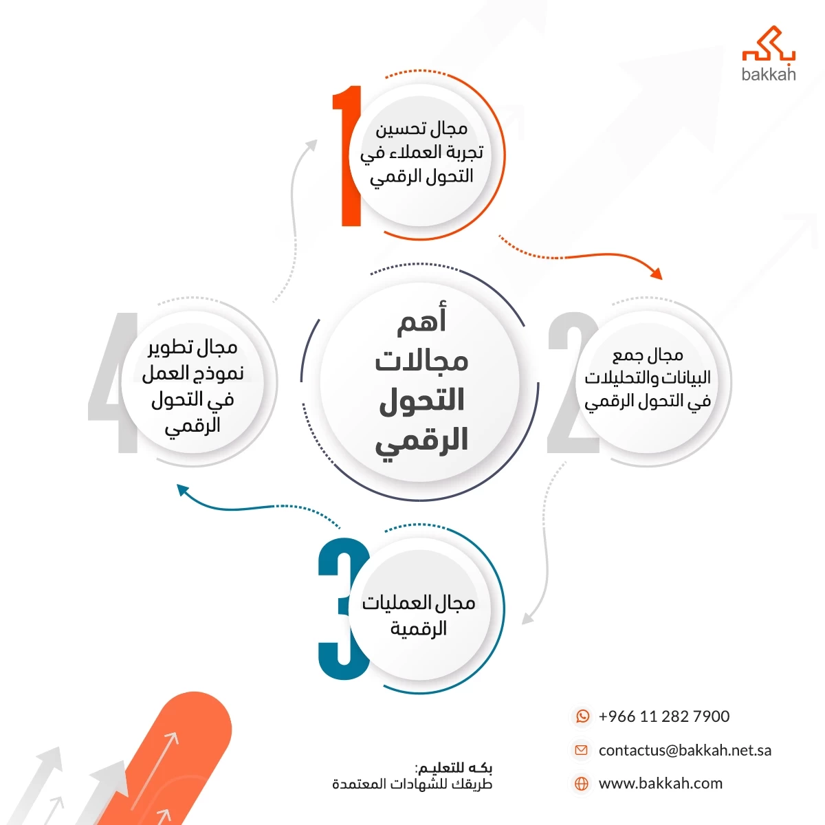 أهم مجالات التحول الرقمي