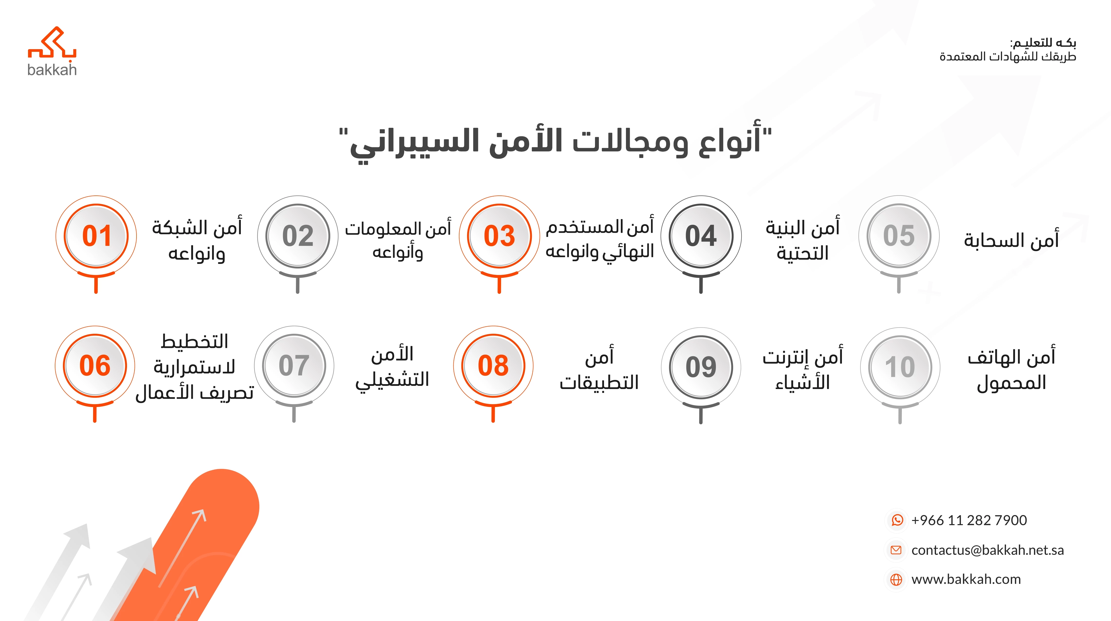 أنواع ومجالات الأمن السيبراني