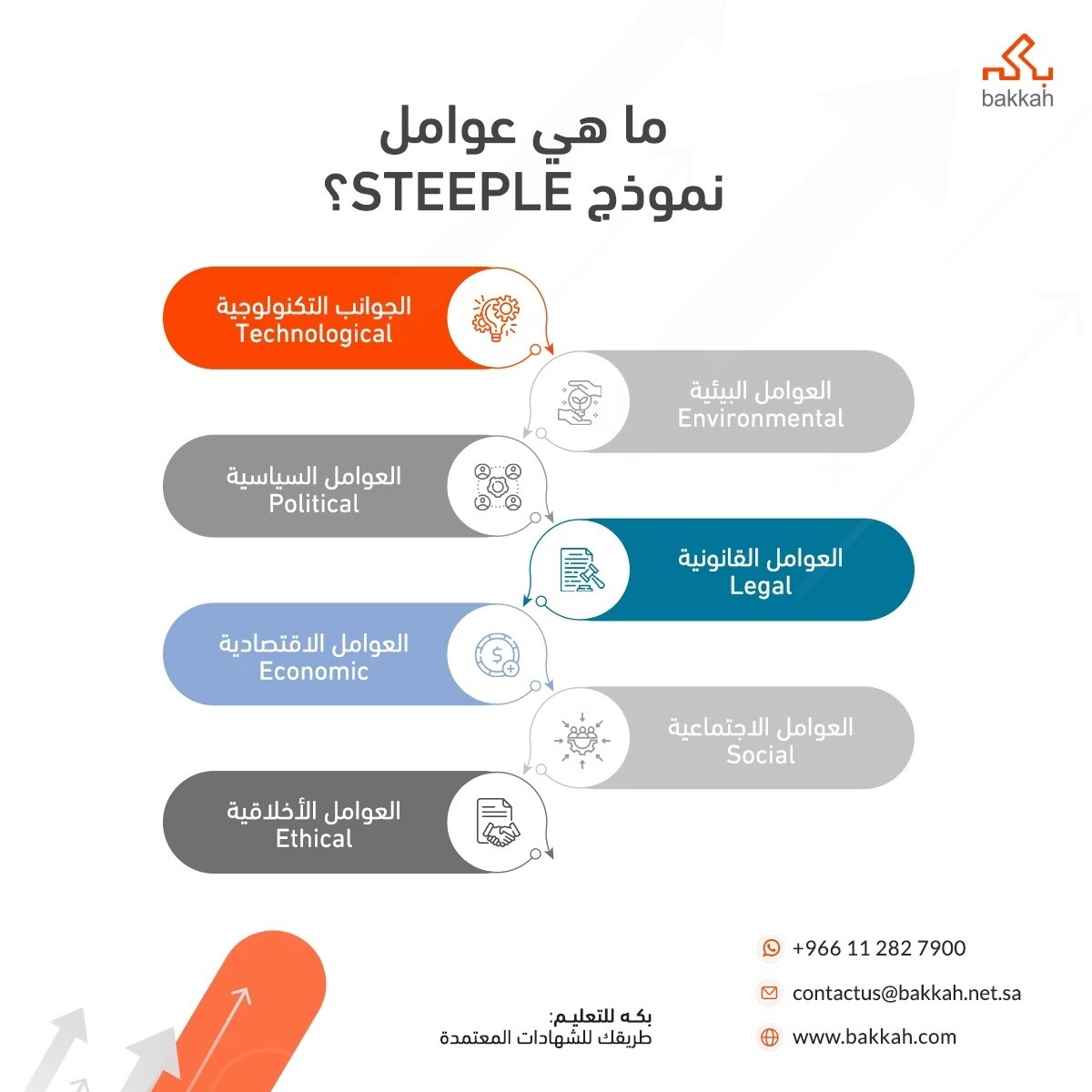 ماهي عوامل نموذج STEEPLE